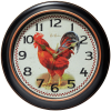 Infinity Instruments Rotterdam 12" Silent Rooster Wall Clock