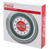 11.75" Coca-Cola Clock with Chrome Finish, 1930's Style